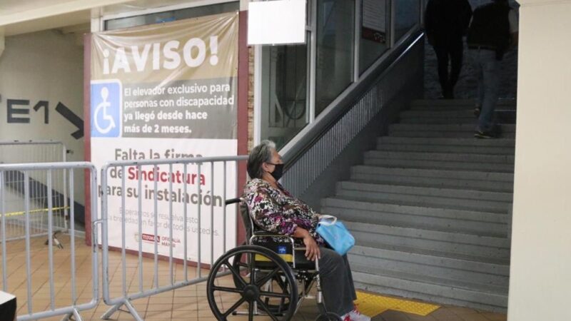 Problemática de adultos mayores y personas con discapacidad terminará en rehabilitación de elevador exclusivo en Palacio Municipal