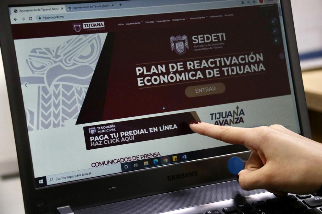 Habilita Ayuntamiento de Tijuana espacio en portal para pago de predial