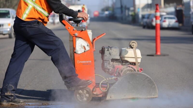 Avanzan las obras de rehabilitación en vialidades primarias de Tijuana