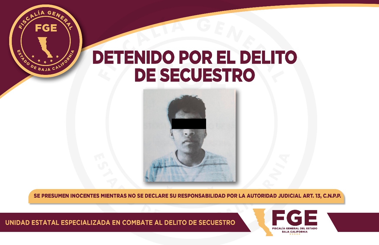 Prisión preventiva a joven acusado de secuestro agravado