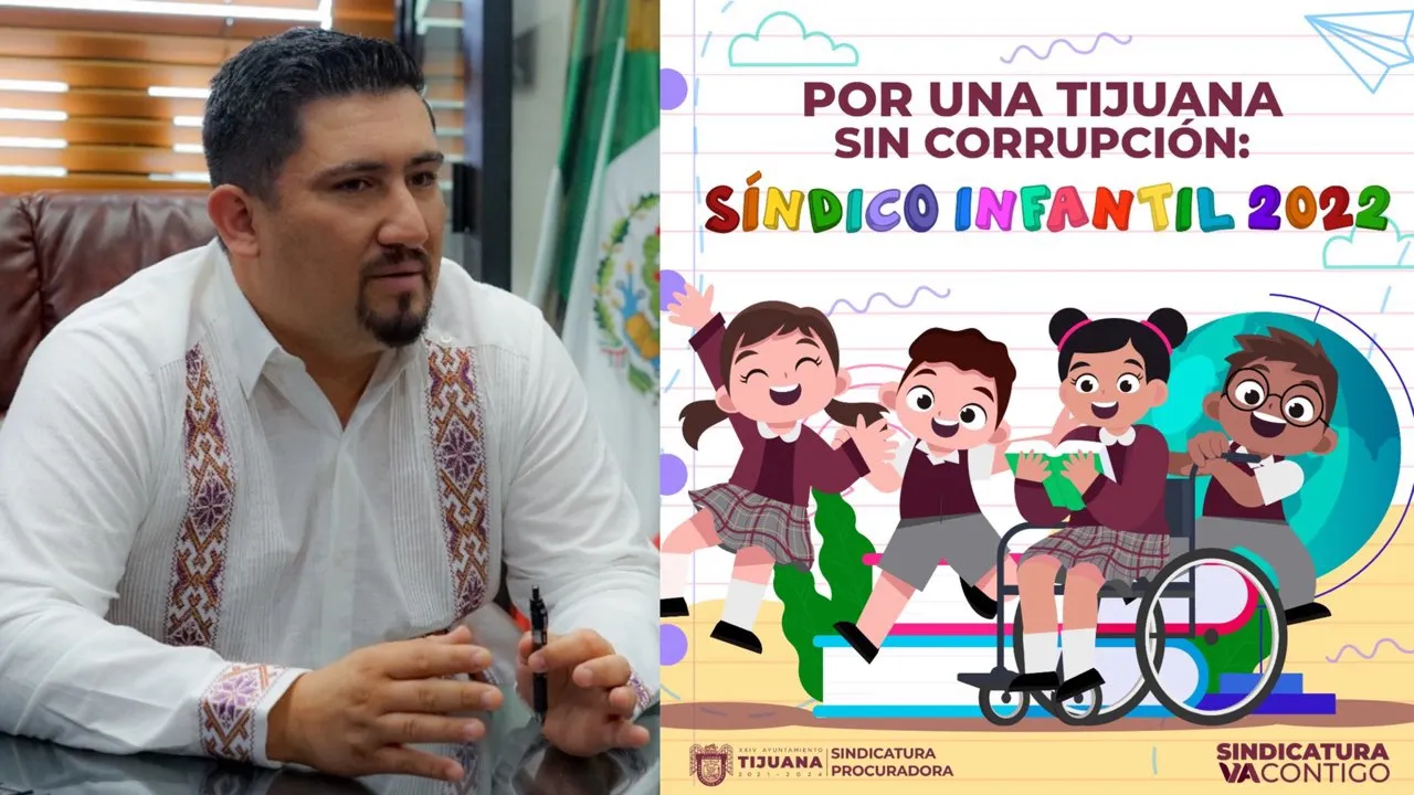 Sindicatura organiza «Síndico Infantil 2022: Por una Tijuana sin Corrupción»