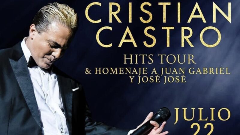 Cristian Castro homenajea a Juan Gabriel y José José