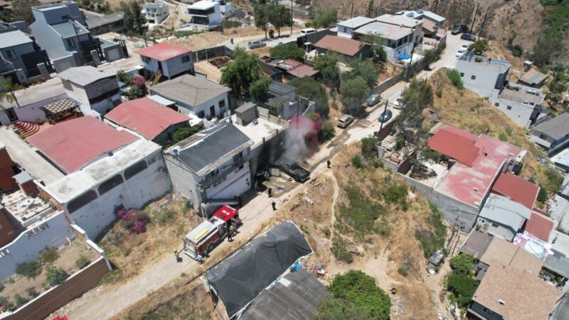 Atienden Bomberos de Tijuana más de 6 mil reportes en mayo