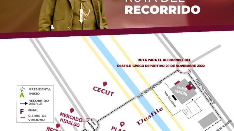 Preparan desfile cívico por el 20 de noviembre