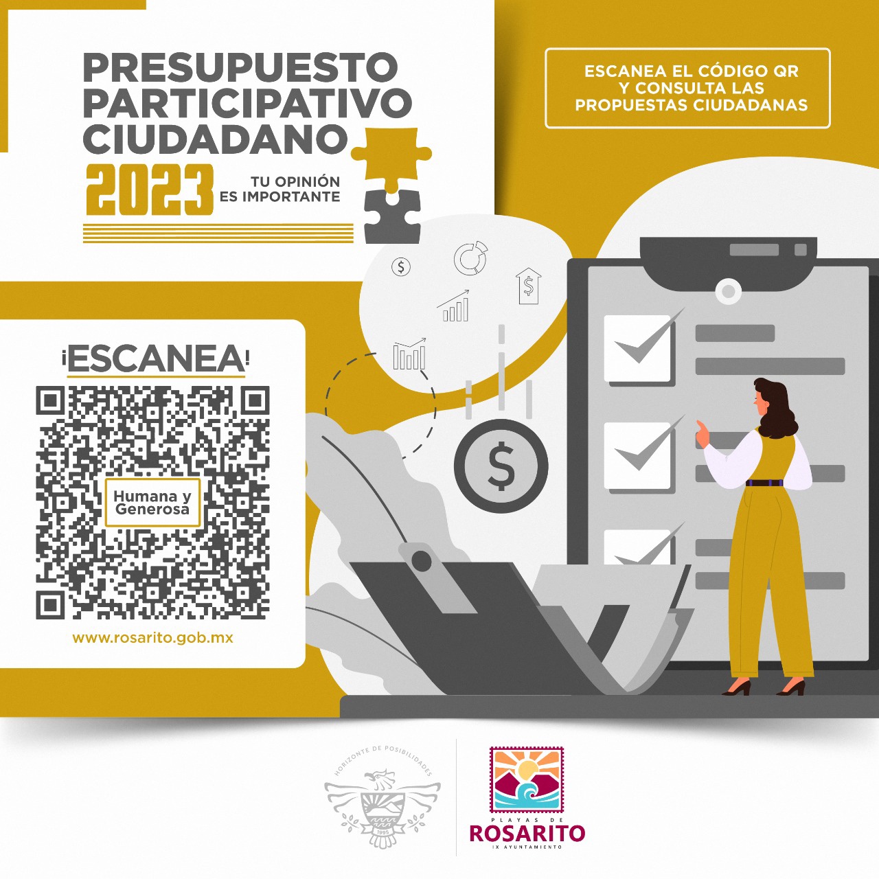 Registran 267 propuestas ciudadanas para convocatoria del Presupuesto Participativo 2023 en Rosarito