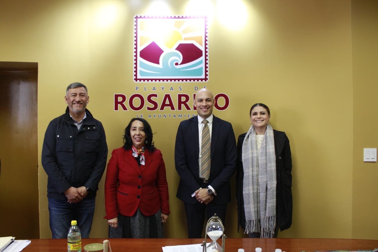 Presidentes de Rosarito y del ITAIP BC se reúnen para mejorar transparencia en beneficio de personas con discapacidad