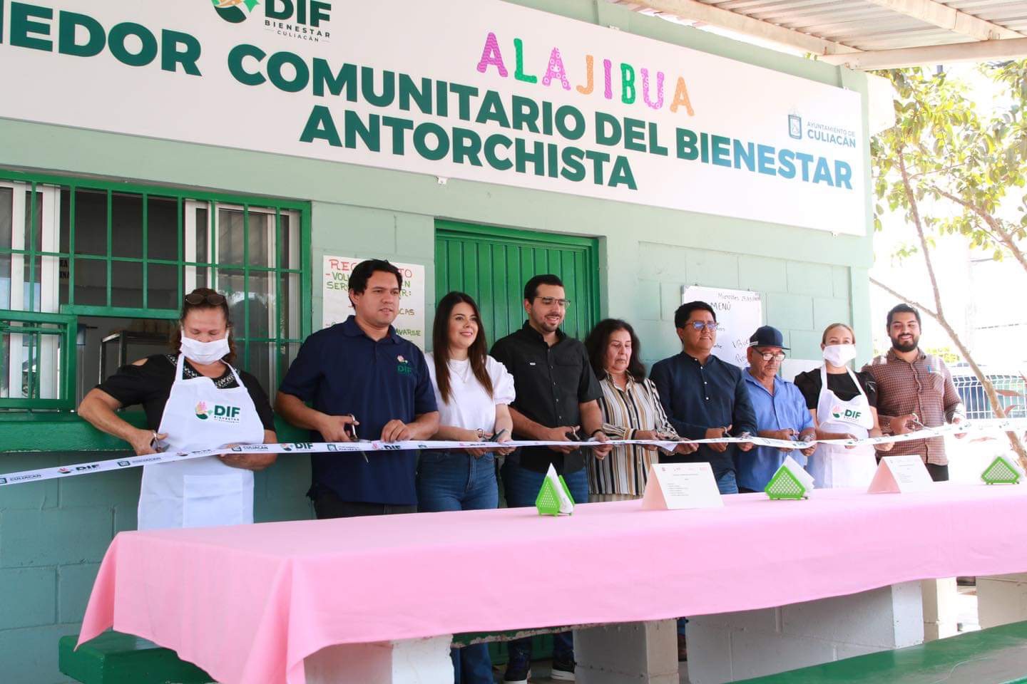 Concreta Antorcha Campesina de Sinaloa y DIF Municipal reapertura de comedor comunitario en la colonia Unión Antorchista