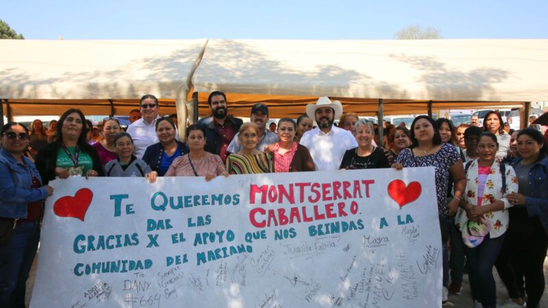 Transforman comunidad de colonia Mariano Matamoros