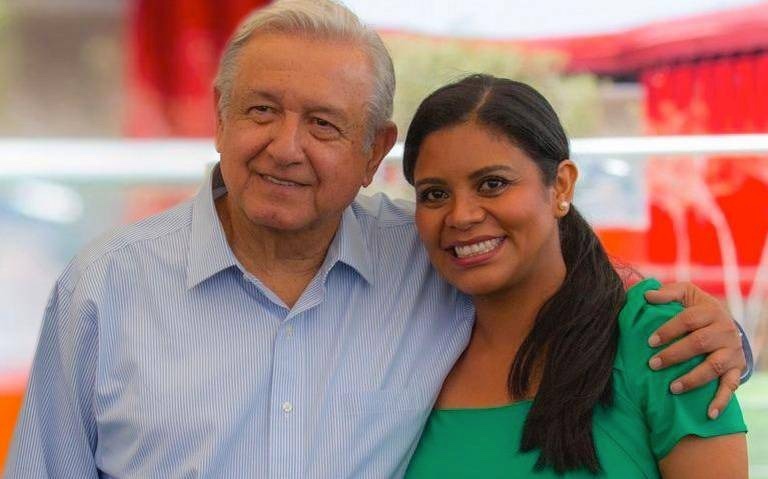 Reafirma AMLO apoyo y protección a Montserrat Caballero