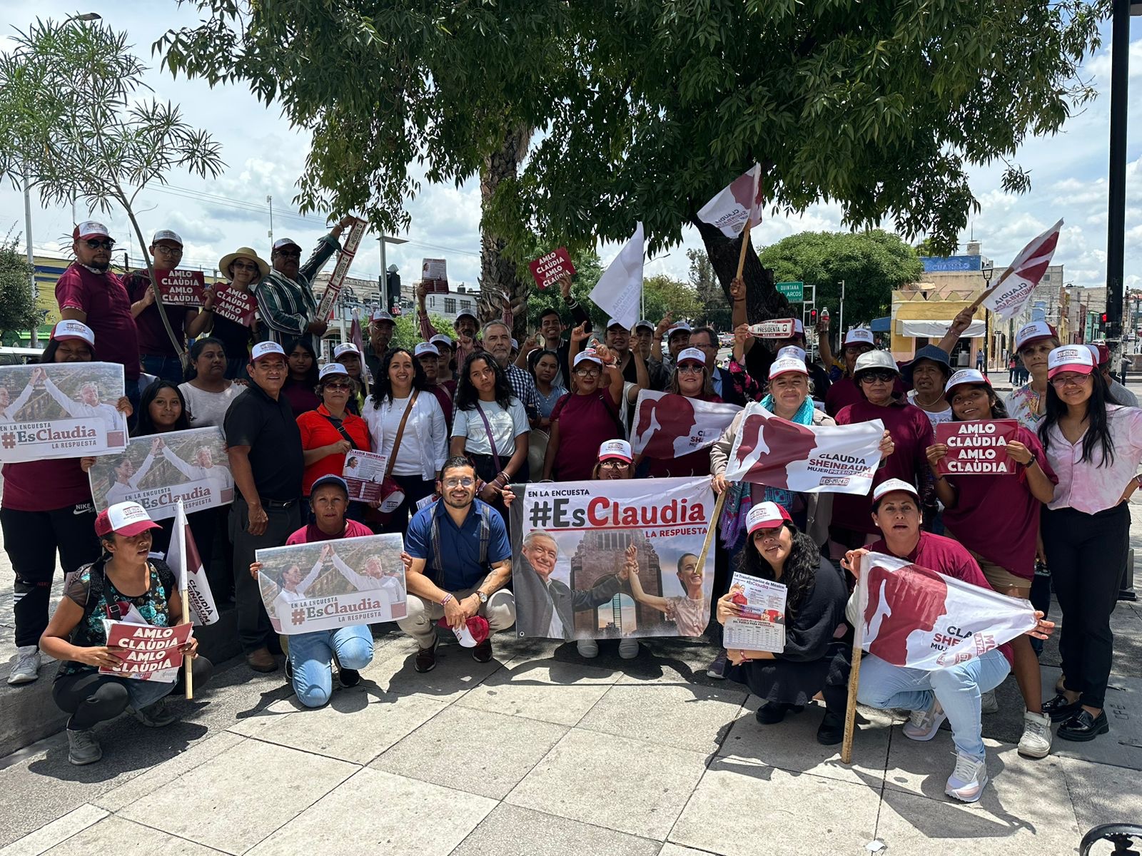 Jornada Nacional de Propaganda a simpatizantes en México impulsa a Claudia Sheinbaum