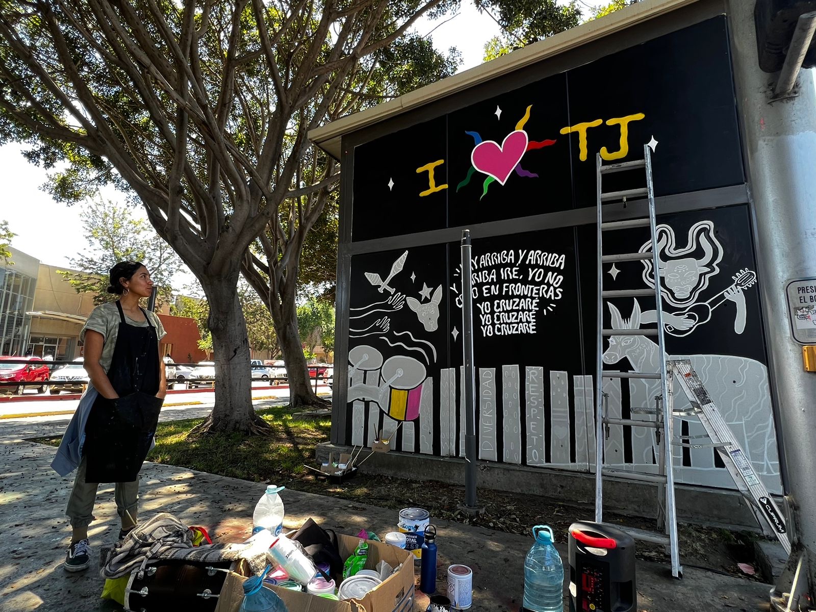 En marcha “SITTIOS creativos, murales para mi ciudad”