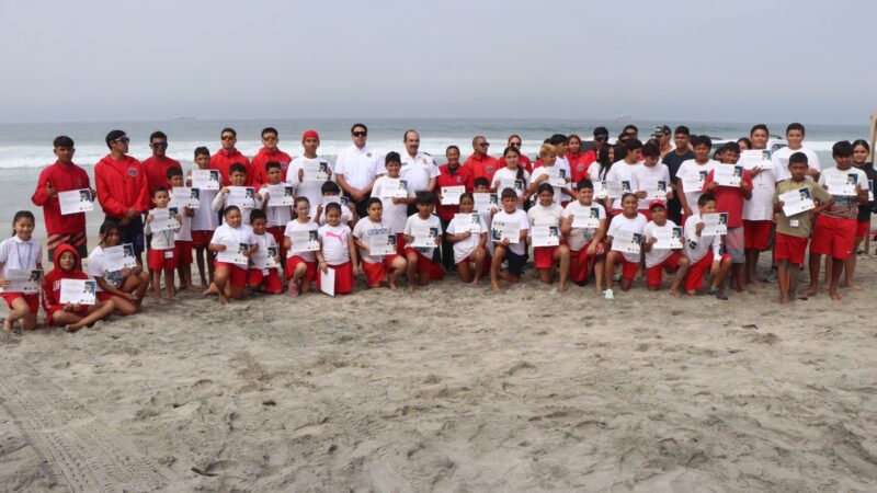 Clausura exitosa del Campamento de Verano Salvavidas 2024 en Playas de Rosarito