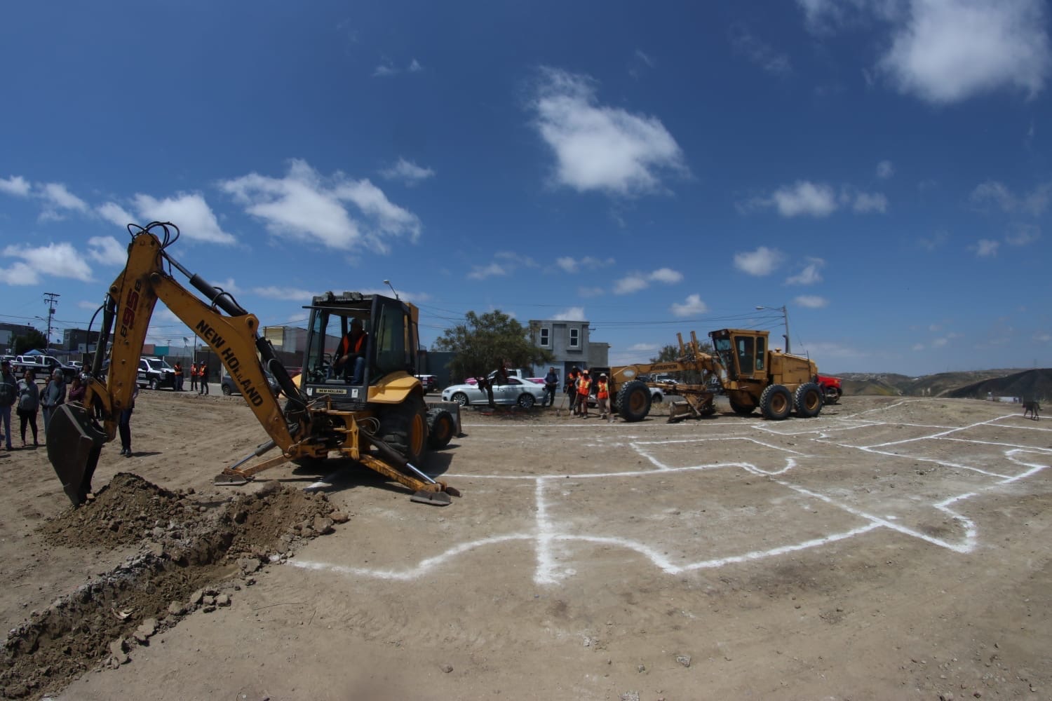 Construcción de la Subdelegación de Seguridad Ciudadana en Real de Rosarito acciones 2023