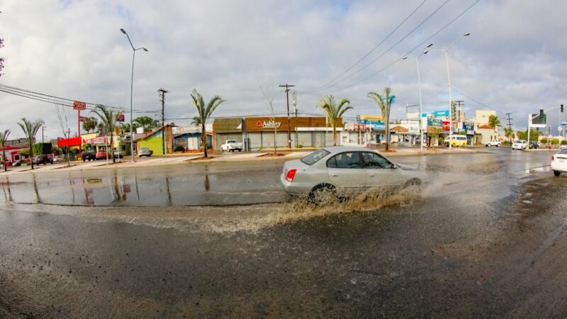 Exhorta Gobierno de Rosarito a tomar precauciones por lluvias a partir de este miércoles