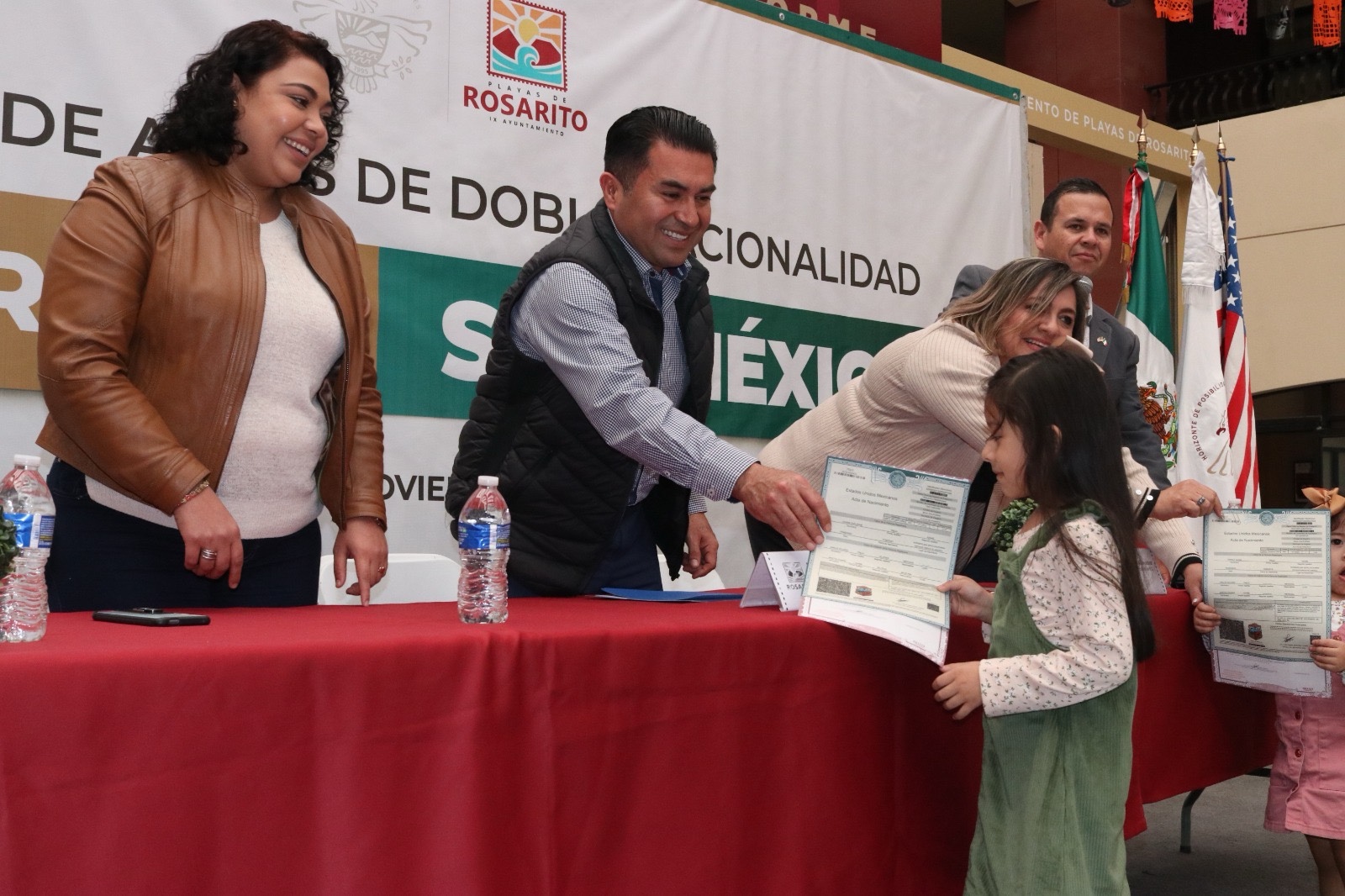 Entrega de Actas de Nacimiento impulsa ‘Soy México 2023’ en Rosarito