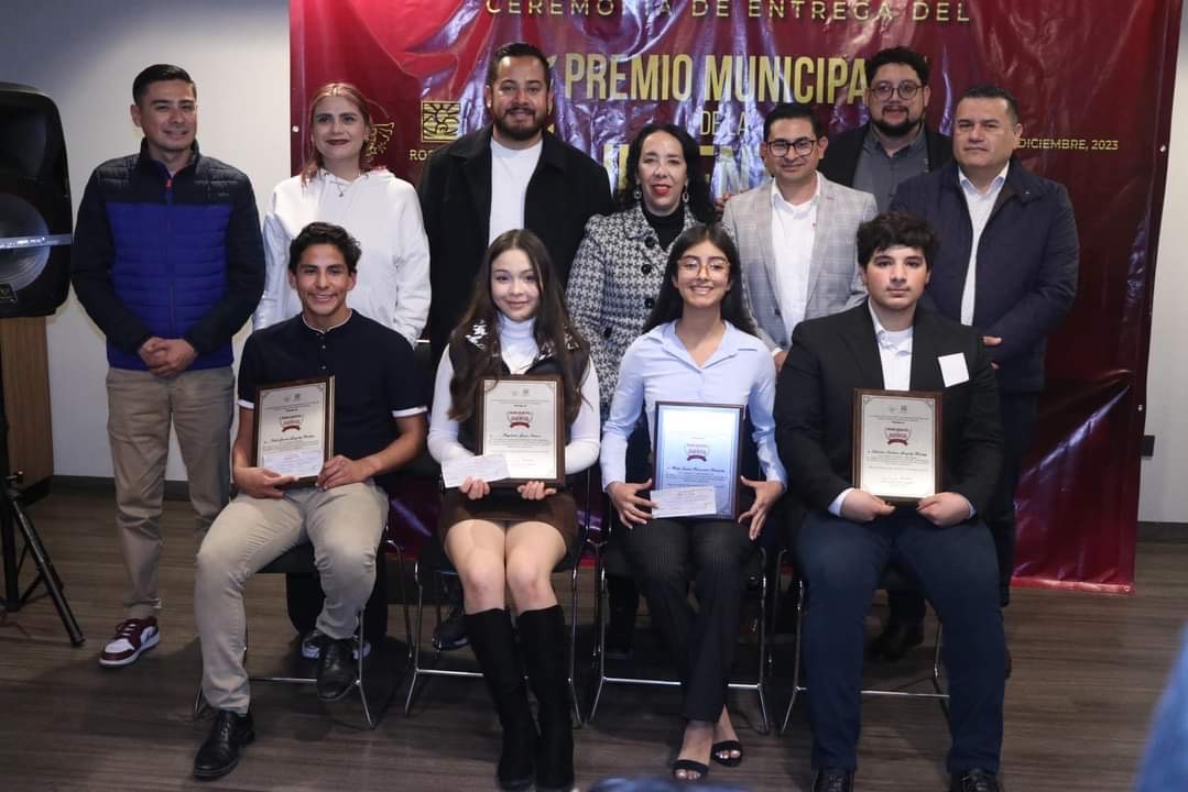 Destacan Jóvenes Rosaritenses en Premio de la Juventud 2023