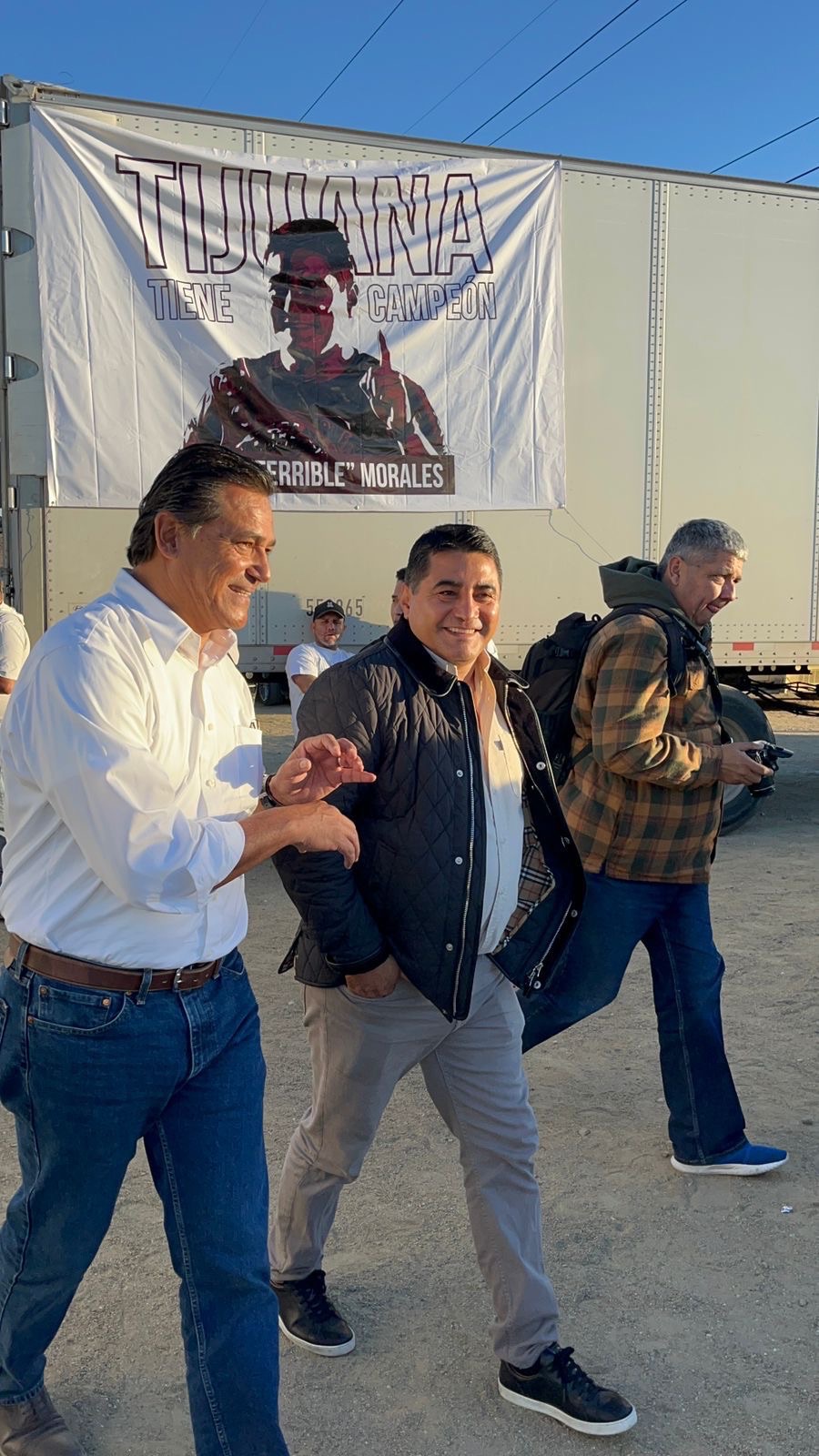 Respaldo masivo a Erik Morales y Arturo Aguirre Napo en Zona Este de Tijuana