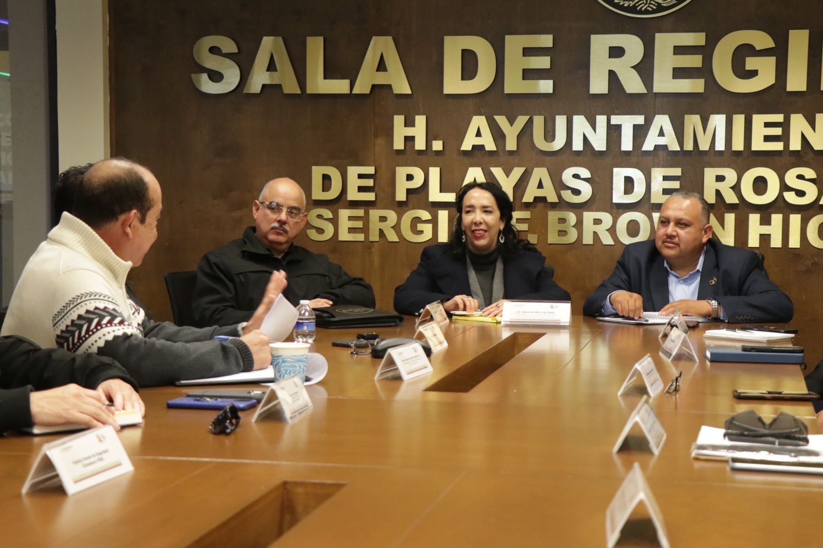 Mesa de Seguridad en Playas de Rosarito refuerza colaboración interinstitucional