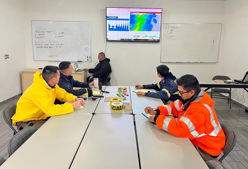 Rosarito se Prepara Ante Pronóstico de Fuertes Lluvias y Frío