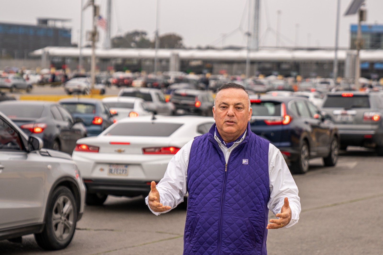 Miguel Ángel Badiola Montaño se compromete a agilizar cruces fronterizos en Tijuana