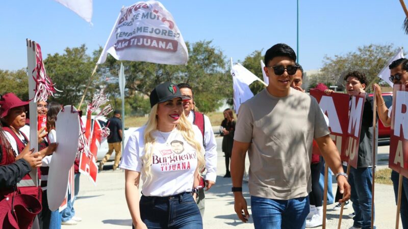 Teresita Balderas promete apoyo a juventud tijuanense en Fraccionamiento Natura