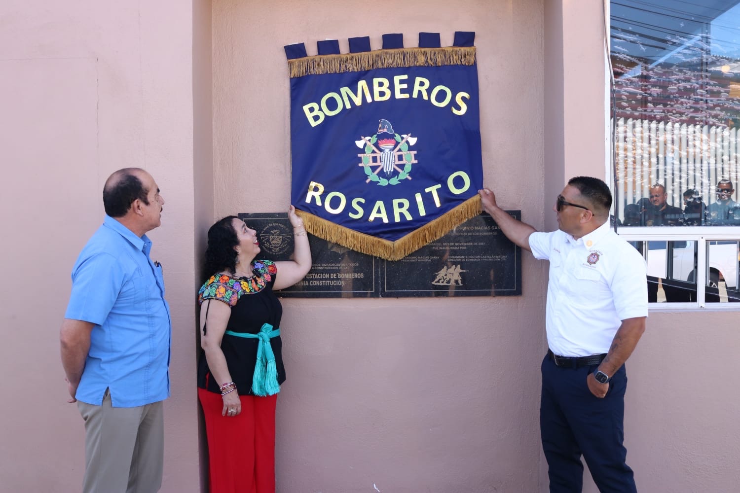 Inauguran Segunda Etapa de la Central de Bomberos en Rosarito