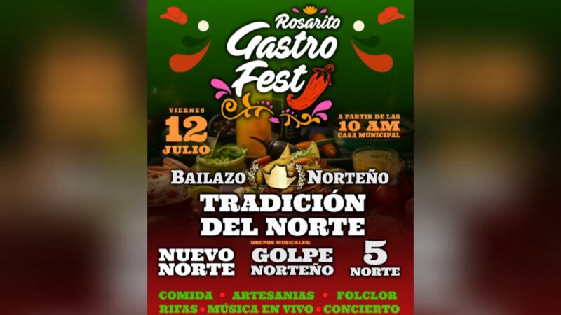 Celebran en Rosarito el ‘Gastro Fest & Bailazo Norteño’