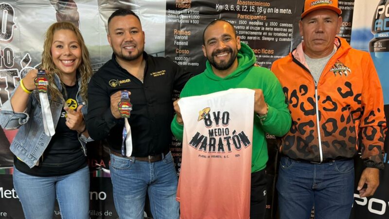 Listo Imder para el Medio Maratón Rosarito 2024