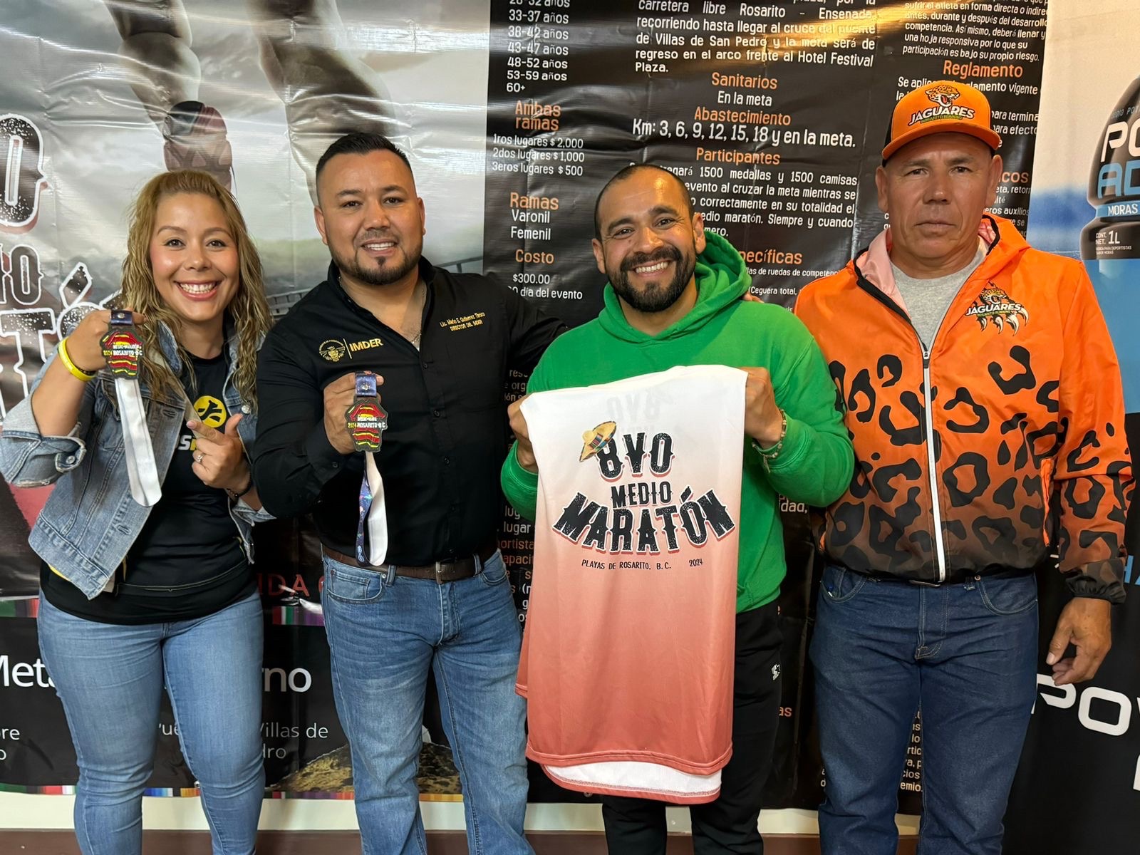 Listo Imder para el Medio Maratón Rosarito 2024