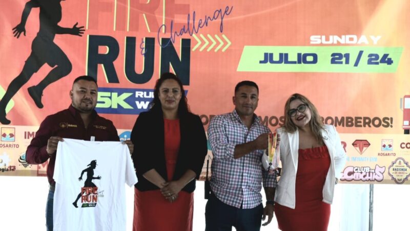 Rosarito Anuncia Carrera “Fire Run & Challenge 5K” para Apoyar a Bomberos