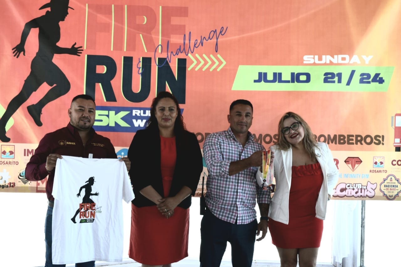 Rosarito Anuncia Carrera “Fire Run & Challenge 5K” para Apoyar a Bomberos