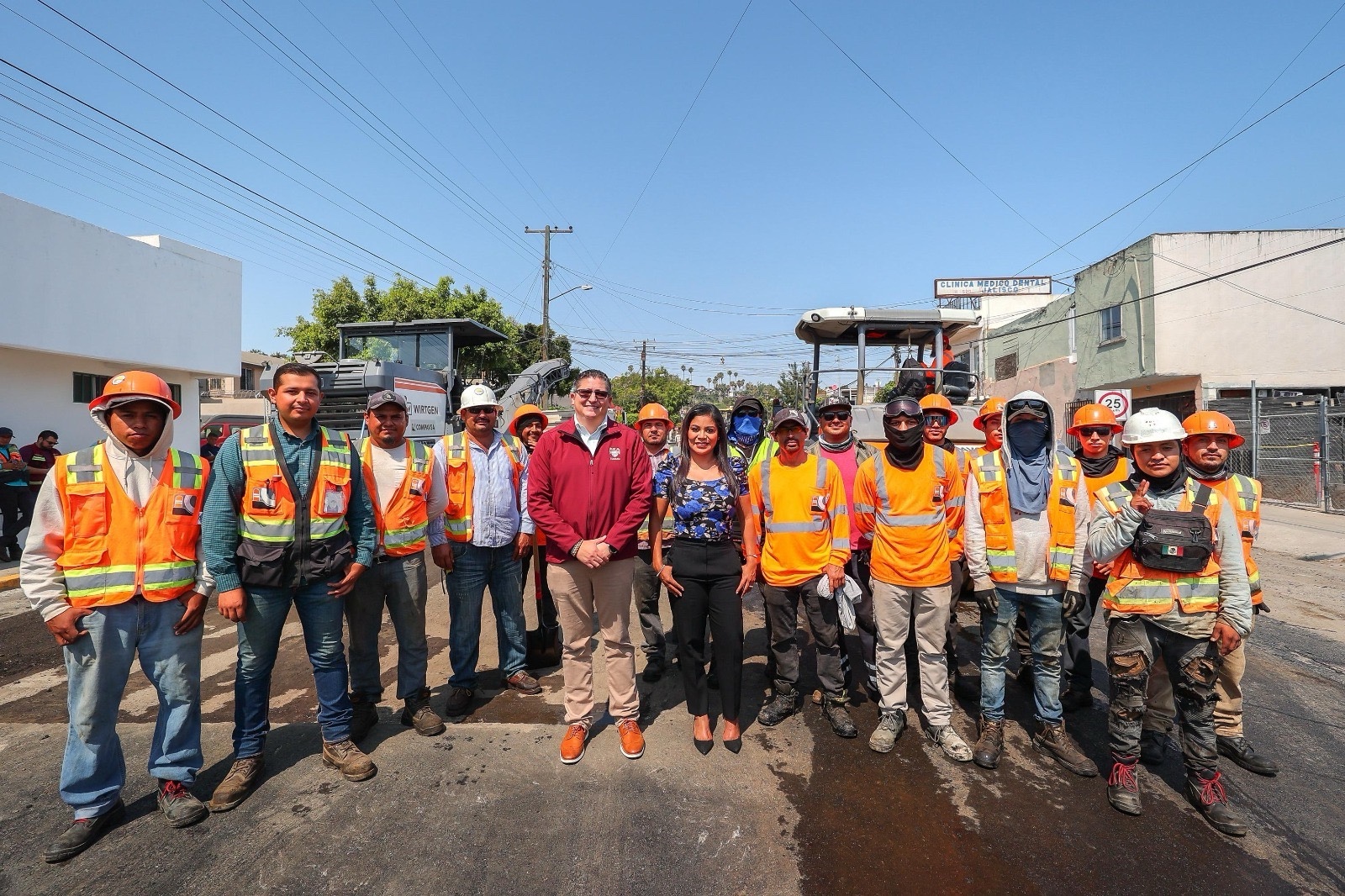 Programa “Bye Bye Baches” continúa rehabilitando vialidades en la Zona Centro de Tijuana