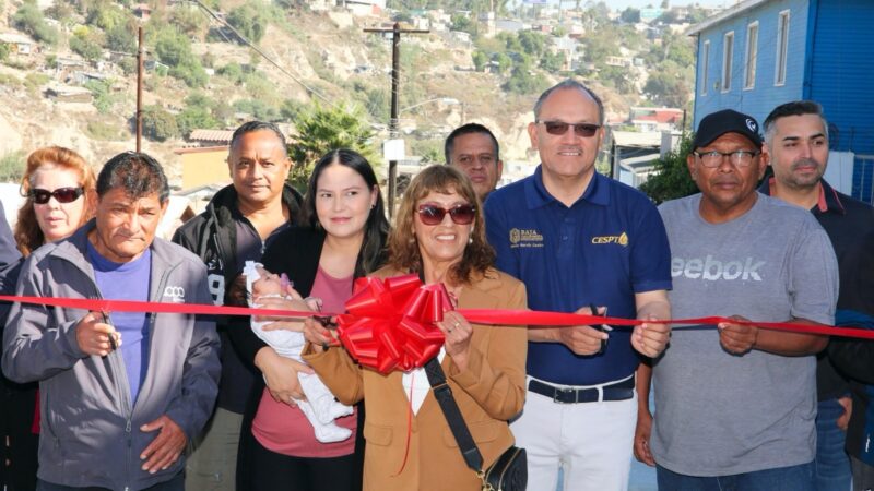 CESPT finaliza rehabilitación de calle afectada en Tijuana