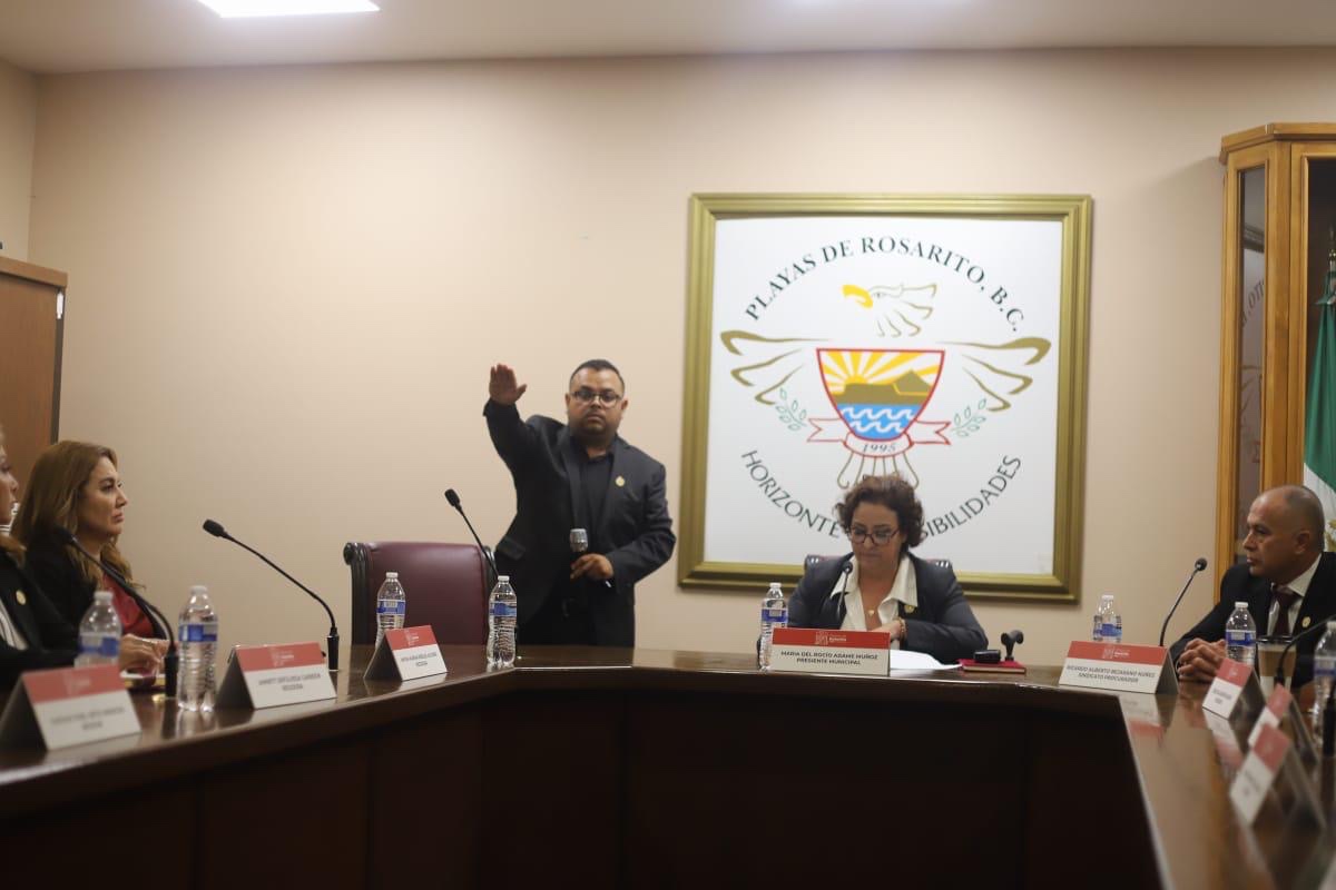 Cabildo de Rosarito aprueba nombramientos y comisiones edilicias