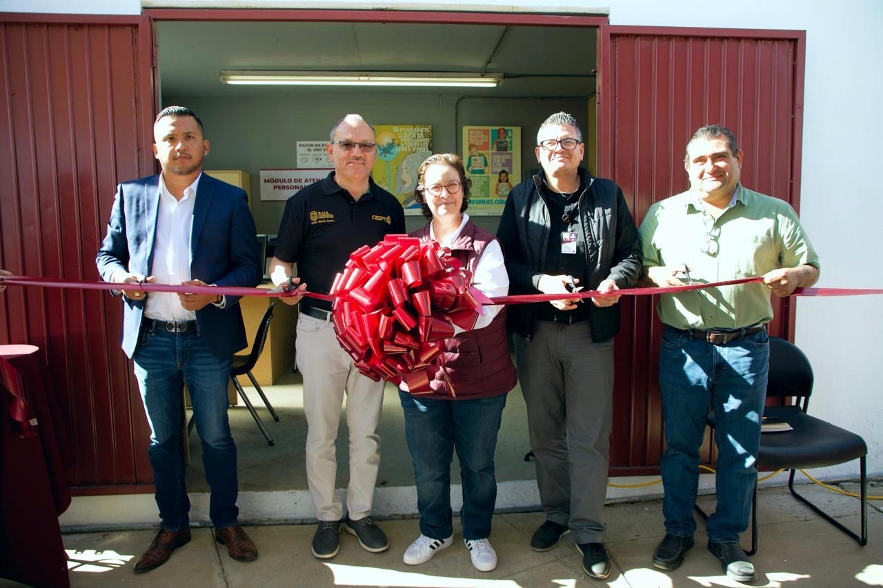 Inaugura CESPT Centro de Atención en Ejido Primo Tapia, Rosarito