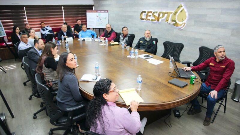 CESPT, EPA y NADBANK supervisan avances binacionales de saneamiento