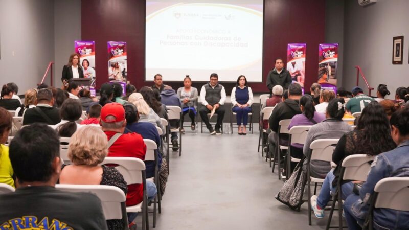 Entregan apoyos a cuidadores de personas con discapacidad en Tijuana