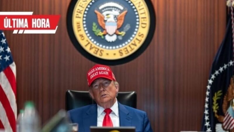 Trump anuncia alto al fuego entre Israel e Irán en 24 horas