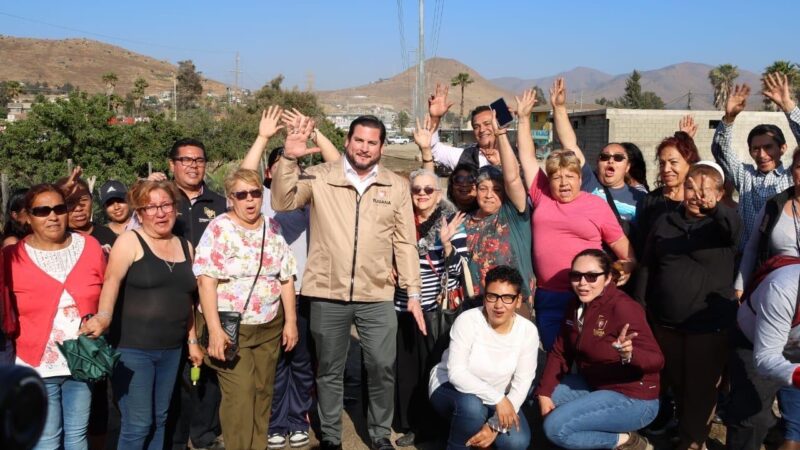 Rehabilita XXV Ayuntamiento de Tijuana vialidad en Ejido Ojo de Agua a través del programa ‘Tijuana: Ciudad Limpia’