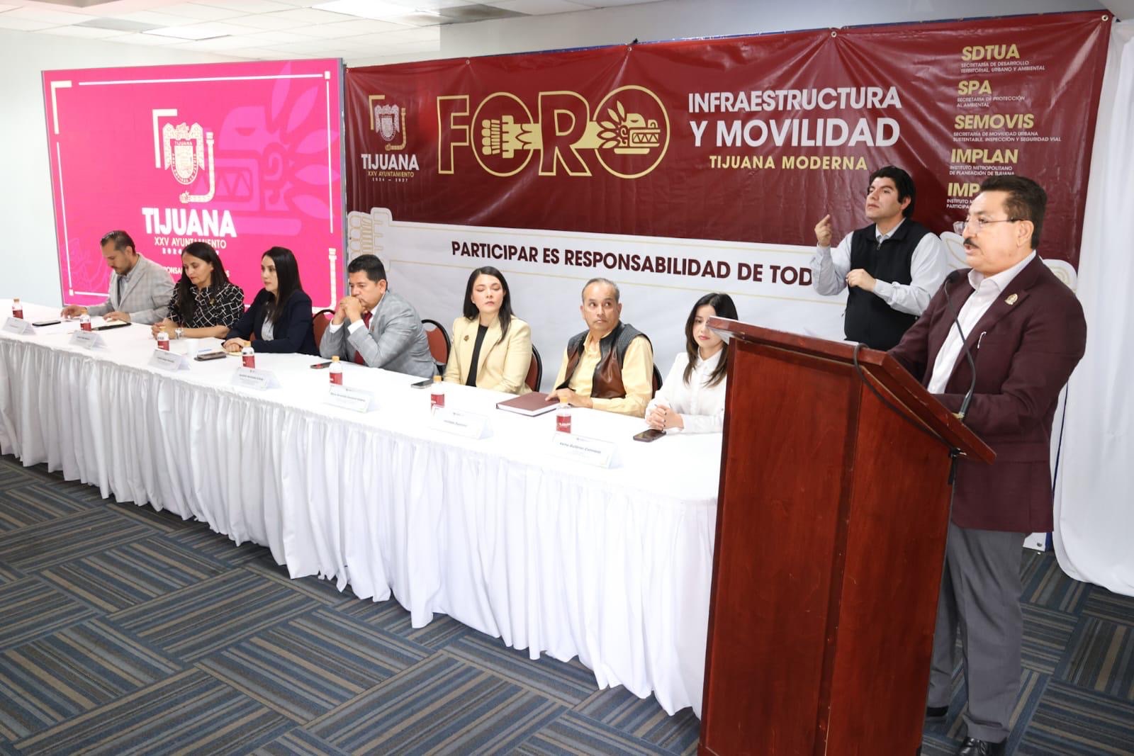 Realiza XXV Ayuntamiento de Tijuana Foro ‘Infraestructura y Movilidad – Tijuana Moderna’