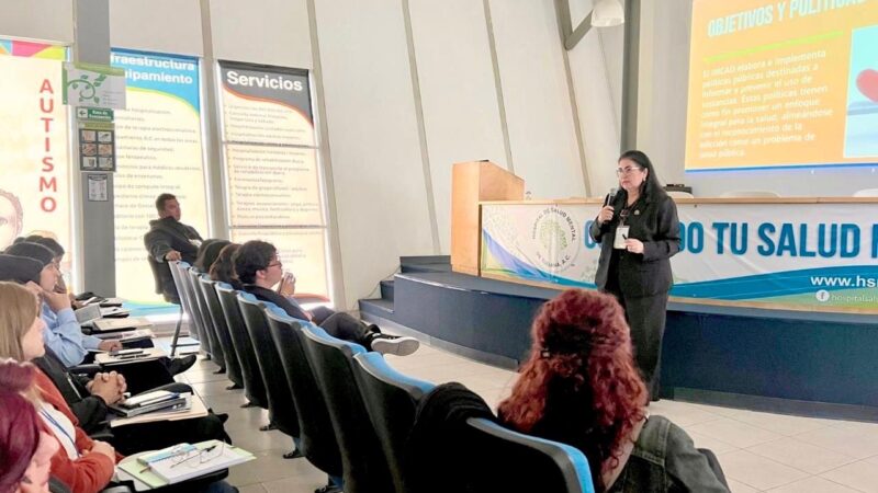 Presenta IMCAD conferencia ‘El acceso al tratamiento de salud mental y adicciones: un derecho humano fundamental’