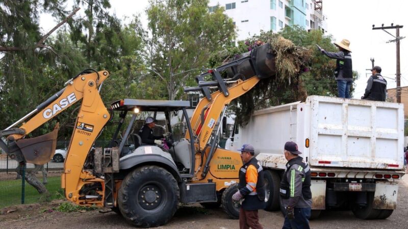 Más de 16 mil beneficiados con acciones del programa ‘Tijuana, Ciudad Limpia’ este domingo
