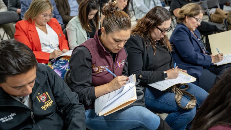 En Tijuana funcionarios públicos capacitados en perspectiva de género y derechos humanos