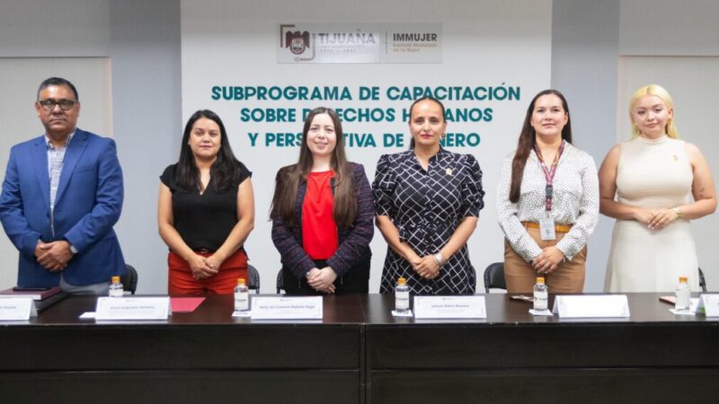 Capacita Gobierno de Tijuana a funcionarios públicos sobre Derechos Humanos y Perspectiva de Género