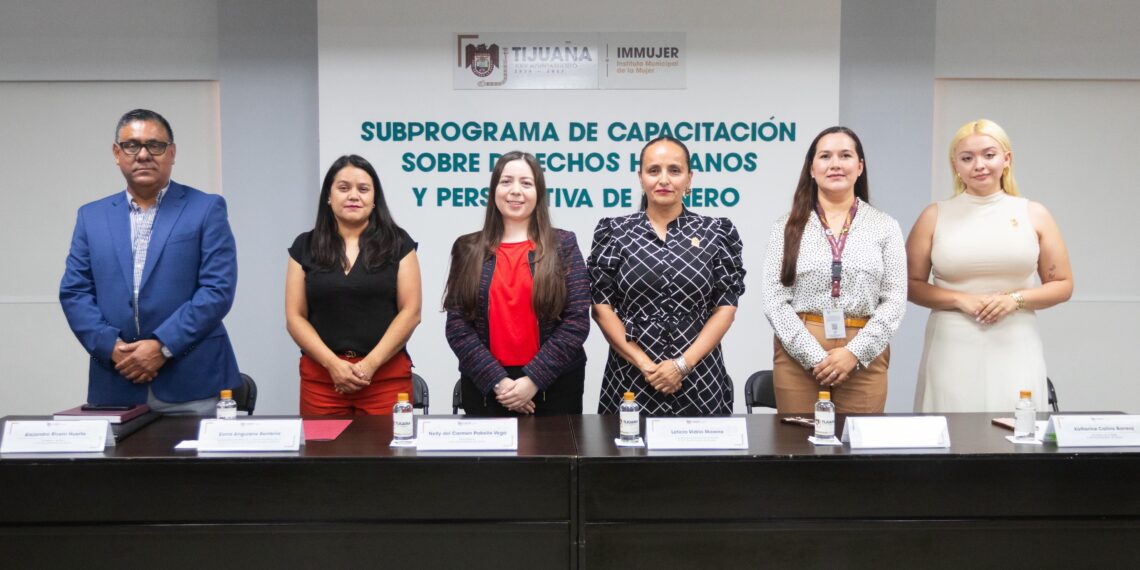 Capacita Gobierno de Tijuana a funcionarios públicos sobre Derechos Humanos y Perspectiva de Género