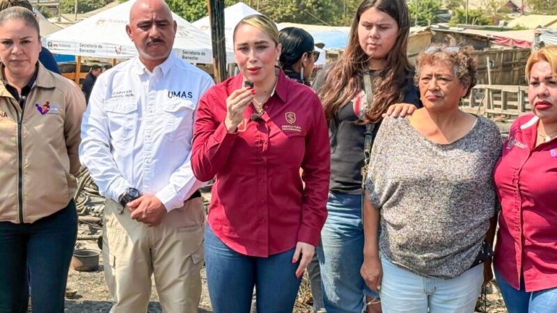 Ofrece Ayuntamiento de Tijuana atención integral a familias afectadas por incendios