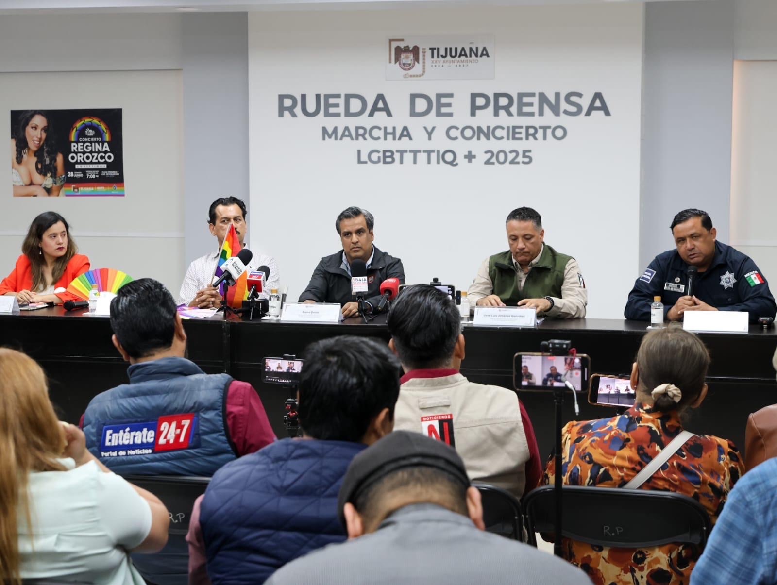 Anuncia Ayuntamiento de Tijuana concierto conmemorativo al mes del orgullo LGBTTTIQA+ con Regina Orozco