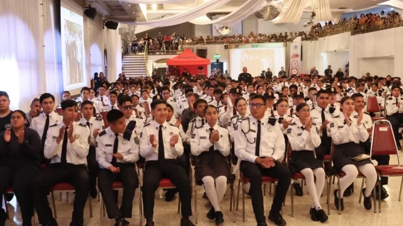 Celebran 65 años de la Policía Juvenil en Tijuana