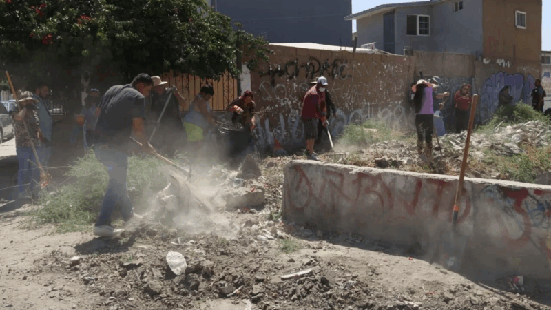 Tijuana Ciudad Limpia beneficia a más de 11 mil personas en tres delegaciones