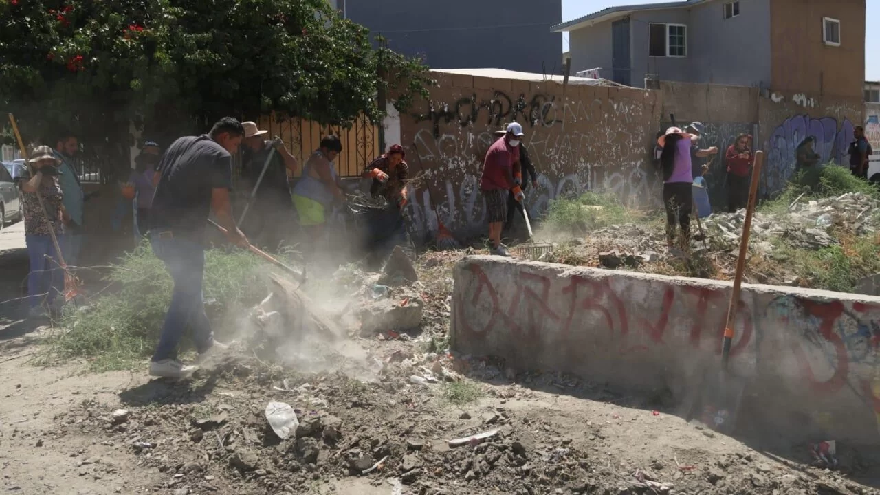 Tijuana Ciudad Limpia beneficia a más de 11 mil personas en tres delegaciones